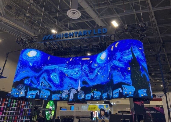 Ultra-Thin P4 RGB LED Rental Screen Full Color Waterproof LED Screen 42500 Dots/Square Meter