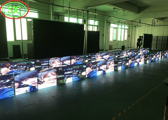 100000 Hours Lifespan P3.91 Indoor LED Mesh Curtain Signage Display with 65410 Pixel Density and Clear Transparency