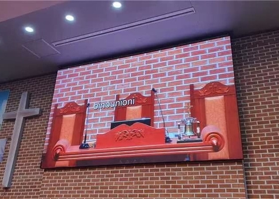 Ultra-Thin High Resolution 3-In-1 RGB LED Display Board For Churches, Conference Rooms, Exhibition Halls
