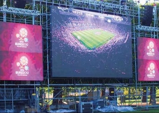 P4 Outdoor Full Color LED Rental Screen for Hospitals and Stadiums SMD2121