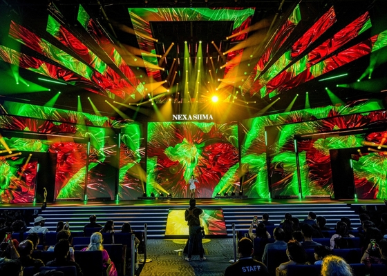 2500nits Brightness High Resolution P3 SMD Indoor RGB Full Color Led Video Display