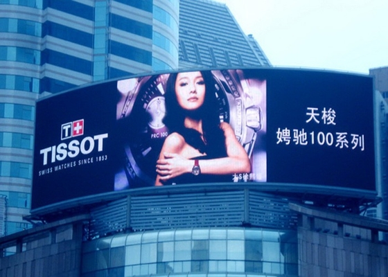 Outdoor HD Full Color LED Signage, P5 Video Panel LED Billboard