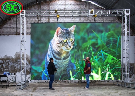 SMD P6mm Commercial Led Advertising Billboards 1/8 Scan Full Color Led Panel Screen