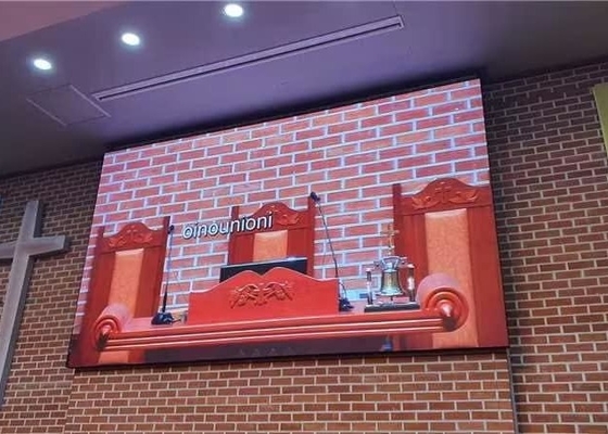 Rental Outdoor Full Color LED Display P8mm HD IP65 Fixed Installation