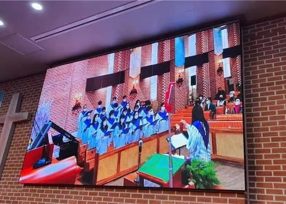 Full Color Large Outdoor Led Display Screens Video Panel P6.67 IP65 2-3 Years Warranty