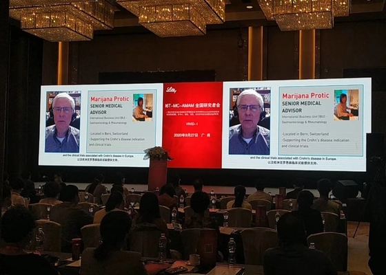 Full Color Large Outdoor Led Display Screens Video Panel P6.67 IP65 2-3 Years Warranty