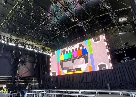 P4.81 Outdoor Full Color LED Display High Definition Epistar 1/13 Scanning For Street Commercial Center Etc.
