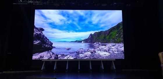 p2.5 nationstar lamp 640x640mm led rental led display indoor led video wall panel，7680hz refresh rate