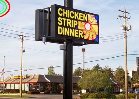 Advertising P6 Outdoor Waterproof Full Color LED Display 6mm Pitch Billboard Rental 3000Hz
