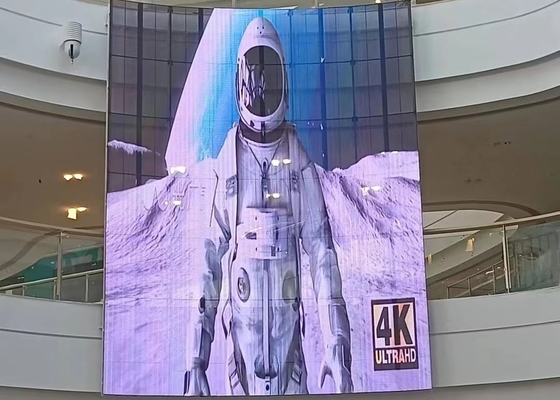 Advertising Outdoor Full Color LED Display P3.91 Brightness 6000 Nits 65410 Dots/M2
