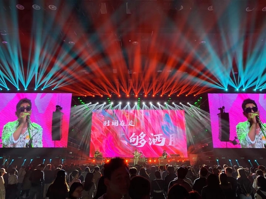 Full Color Outdoor Waterproof LED Advertising Screen P3 1200 Nits Brightness IP65 Customized