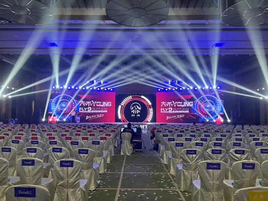 Rental Enclosure Soft Module IP65 Waterproof Outdoor LED Video Display, Brightness 5000