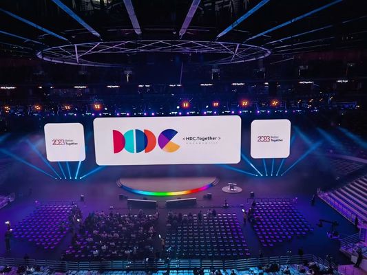 Rental Enclosure Soft Module IP65 Waterproof Outdoor LED Video Display, Brightness 5000