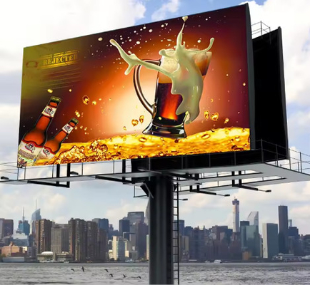 RGB Ultra-Thin Outdoor Full Color LED Display For Video Rental With 3 Years Warranty