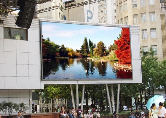 Waterproof Static Full Color P16 DIP Outdoor LED Advertising Display