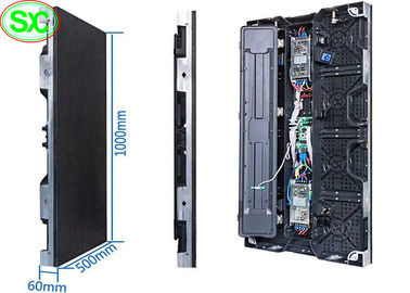 Rental/Die Casting Aluminum Full Color Outdoor Advertising LED Display P1.667 LSN System IP34 Waterproof