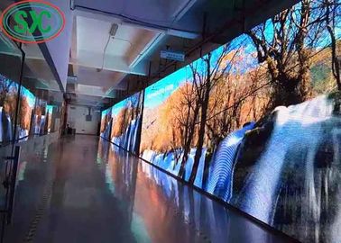SMD 3528 P6 Large RGB LED Die-Casting Aluminum Screen IP65 Long Life Indoor LED TV Wall