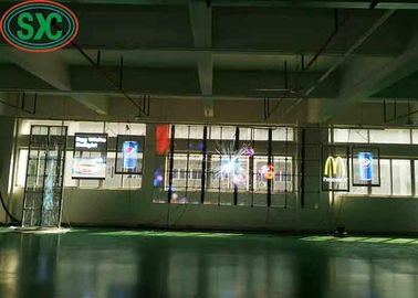 Indoor Full Color High Brightness Transparent LED Screen Rental G3.91 - G7.8125
