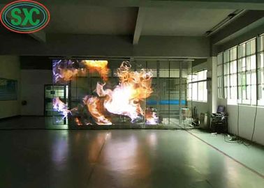SMD2121 G10.4 Indoor Transparent LED Screen Full Color Long Life Three Years Warranty