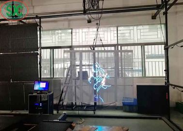 Waterproof Full Color High Resolution Transparent LED Screen SMD1921 3 Years Warranty