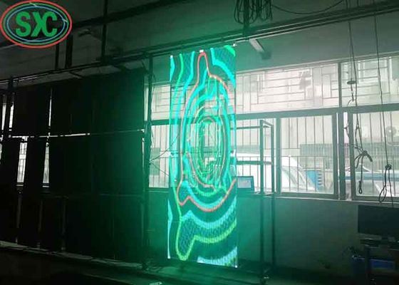 COB Waterproof Full Color High Resolution Transparent LED Screen SMD1921 3 Years Warranty