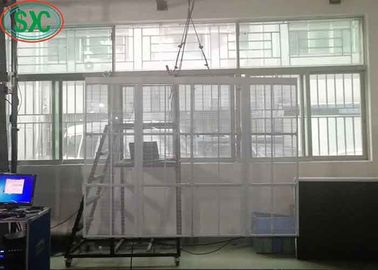 Waterproof Full Color High Resolution Transparent LED Screen SMD1921 3 Years Warranty