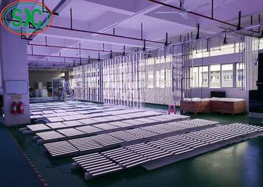 LED Transparent Screen High Brightness Full Color Transparent Wall 32768 Points/Square Meter For Rental