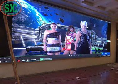 HD Indoor SMD LED Die-Cast Aluminum Full Color Iron Cabinet Screen , 3 Years Warranty