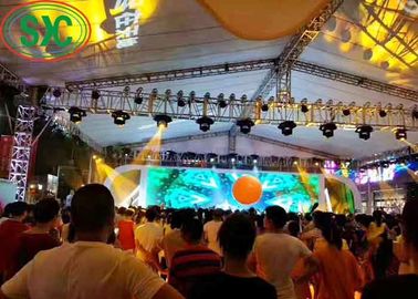 High Resolution Outdoor LED Screen Rental P4 With Die-Cast Aluminum Enclosure