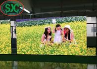 Indoor P5 SMD LED Screen Iron Cabinet For Fixing , 40000 Dots/Sqm Density