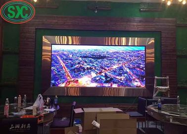 High Definition SMD LED Die-Cast Aluminum Screen 62500 Dots/Sqm , Indoor LED TV Wall Rental