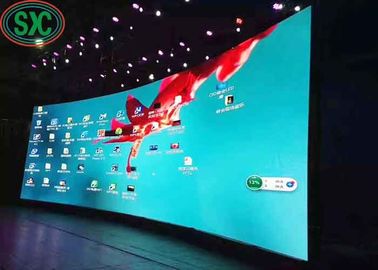 Fixed Full Color LED Die-Cast Aluminum Advertising Screen Iron Cabinet , 111111 Points / Square Meter