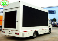 outdoor p6 full color advertising led screen installed on a truck with high brightness