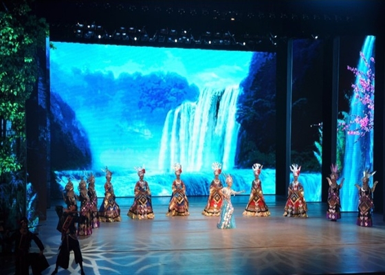 Ultra Clear Large Stage Screen Full Color P3.91 Transparent LED Screen with High Refresh Rate 3840HZ