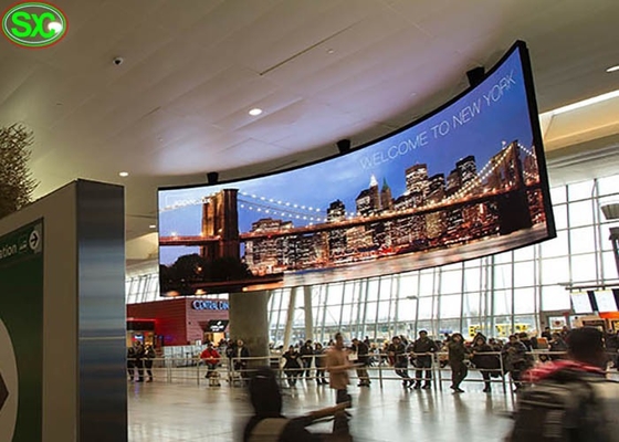 Fixed Advertising Screen P10 Curtain LED Display Full Color Outdoor Waterproof IP65 SMD