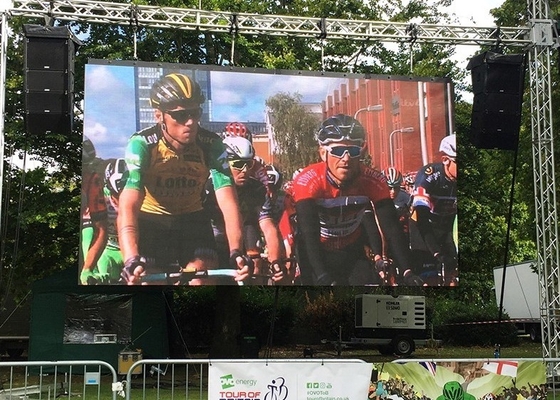 Full Color P6.67 Outdoor Waterproof Fixed LED Video Display For Advertising, Wall Movie Projection