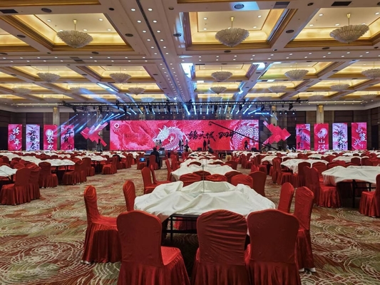 High quality transparent led screen indoor p3.91 p4.81 led display module in advertising screen 1920HZ