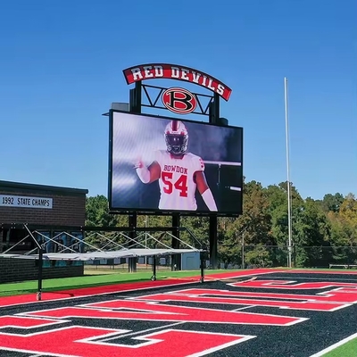 Sports Stadium Perimeter LED Display Screen Outdoor P8 Full Color Waterproof