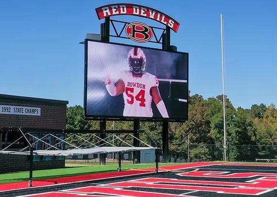 Outdoor Full Color P10 SMD Football Stadium Perimeter LED Display Screen