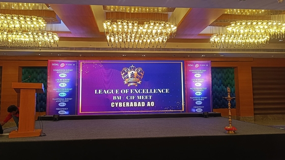 P3 Indoor Led  Display For Stage Video Backdrop P3 Led display screen 576x576mm ，3840hz refreshrate，1000 brightness