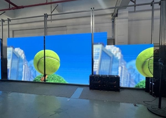 Fixed / Rental IP65 P10 Outdoor LED Advertising Screen Wide Viewing Angle Waterproof Iron Cabinet