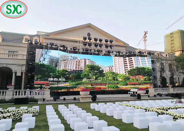 Outdoor P8 RGB High Resolution LED Display 1024mm X1024mm Fixed Use Case