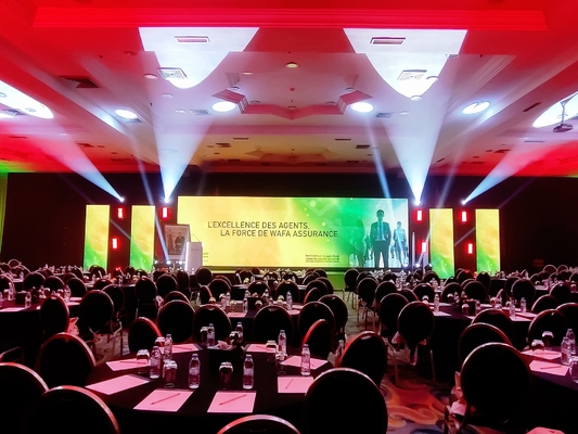 Full Color SMD Stage LED Rental Screen P5, Density 10000/M2, Module Size 192mm X192mm