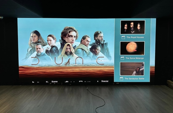 Curve Screen Indoor Stage Customizable Wifi Front Maintenance Ultra HD Small Pitch P2.5 LED Screen