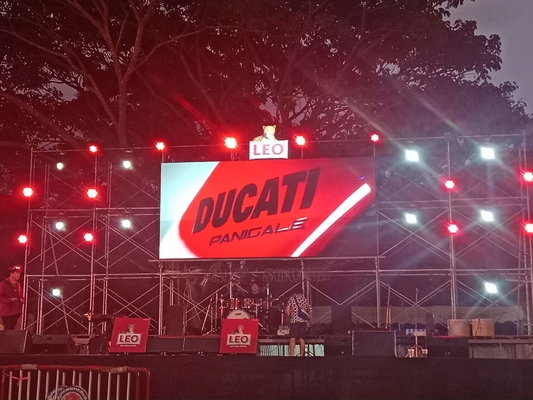 Indoor LED Display P4 Full Color Stage LED Die-Cast Aluminum Screen 2500Nits 3 Years Warranty