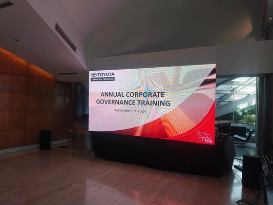 Rental SMD Indoor Full Color P6 Meeting Room LED Display Screen 3 Years Warranty