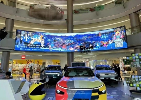 Rental Screen Stage LED Screen SMD RGB Full Color LED Display Module 256x128mm 1/4 Scanning