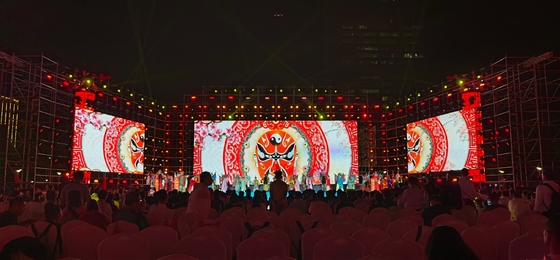Rental Screen Large Stage LED Screen P5 Full Color High Resolution 1/8 Scan Mode IP65 High Definition