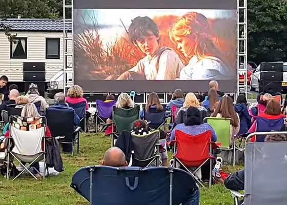 Large Die-Cast Aluminum/Rental Event Advertising P5 Stage LED Screen Video Panel, Outdoor IP65