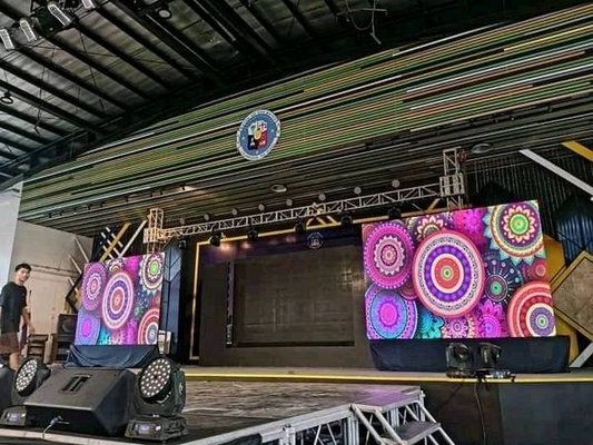 Ultra HD Rental Screen Customizable Scan Mode 1/4 P8 IP65 Stage Background LED Screen